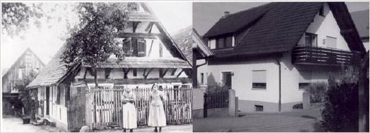 Die alten Straßen noch, die alten Häuser noch